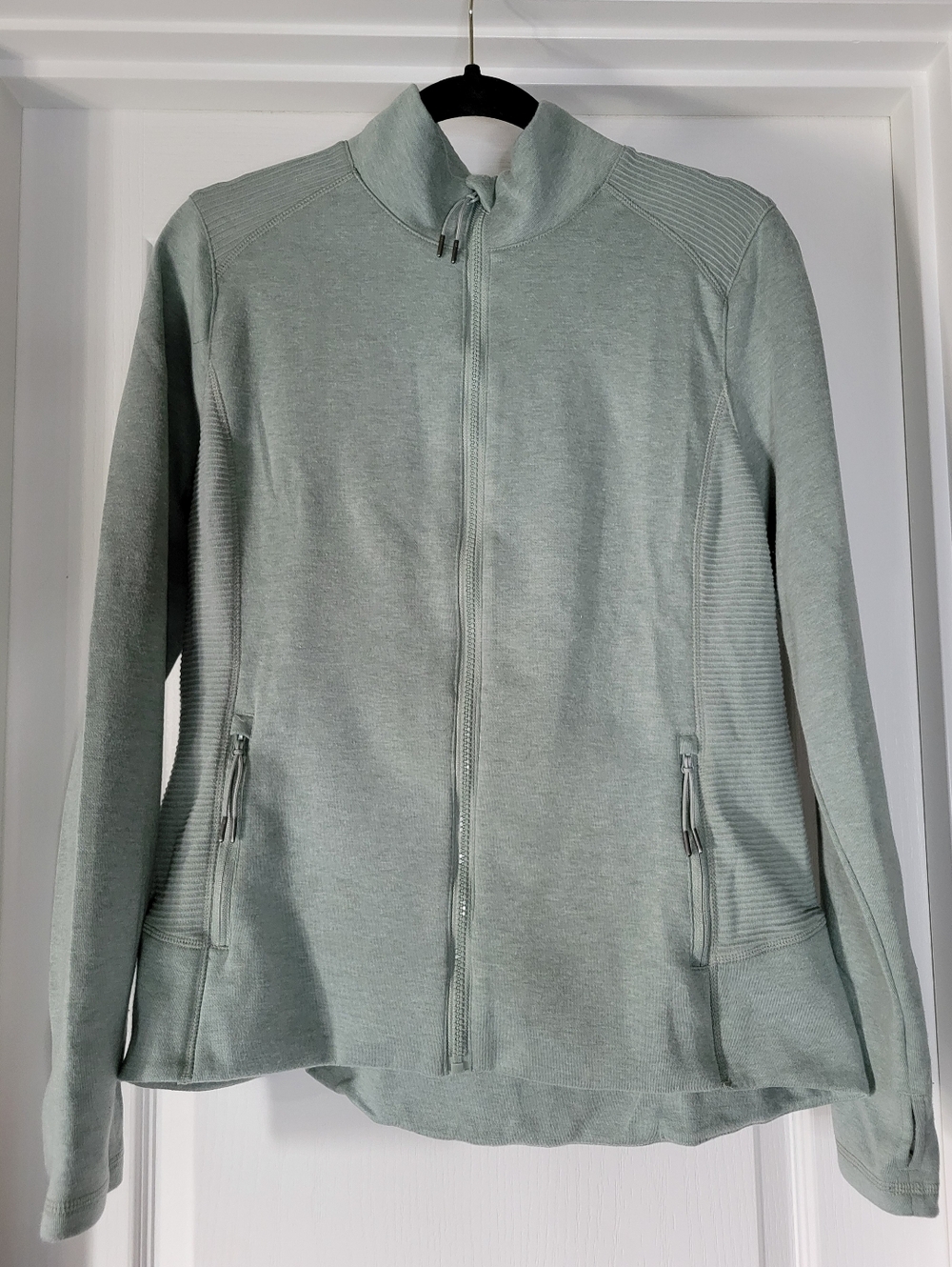 Balance Collection | Women's Sage Green Full-Zip Utility Jacket